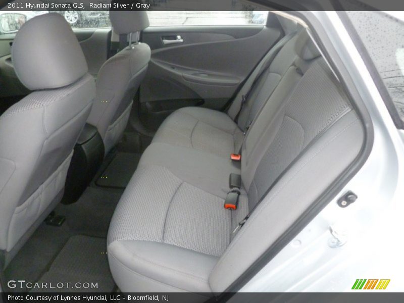 Radiant Silver / Gray 2011 Hyundai Sonata GLS