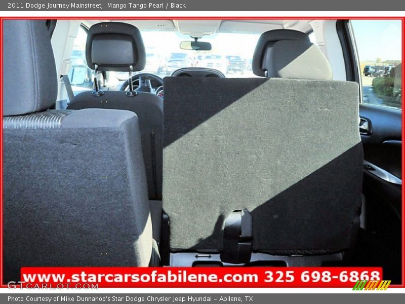 Mango Tango Pearl / Black 2011 Dodge Journey Mainstreet