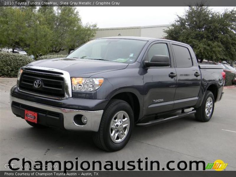 Slate Gray Metallic / Graphite Gray 2010 Toyota Tundra CrewMax