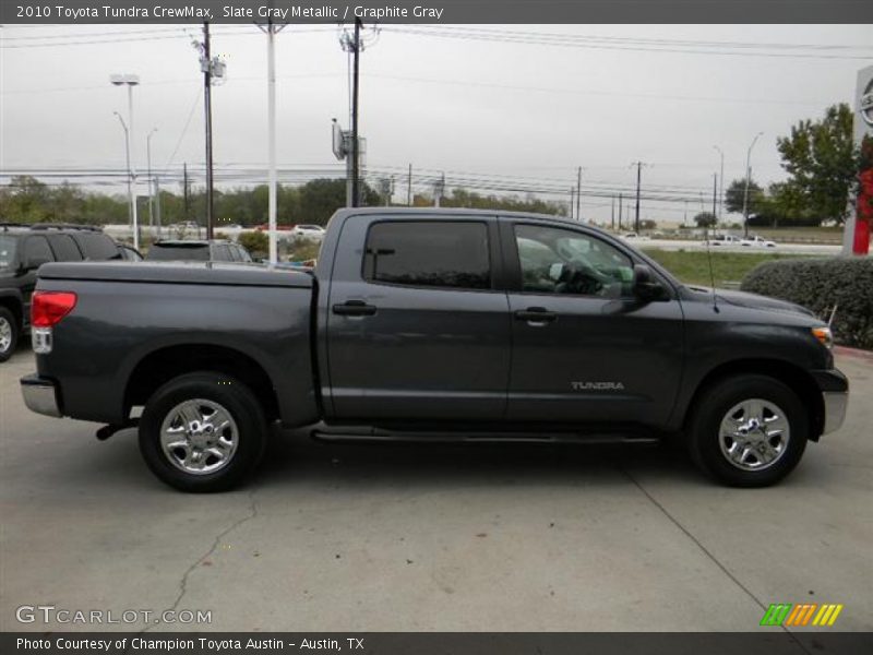 Slate Gray Metallic / Graphite Gray 2010 Toyota Tundra CrewMax