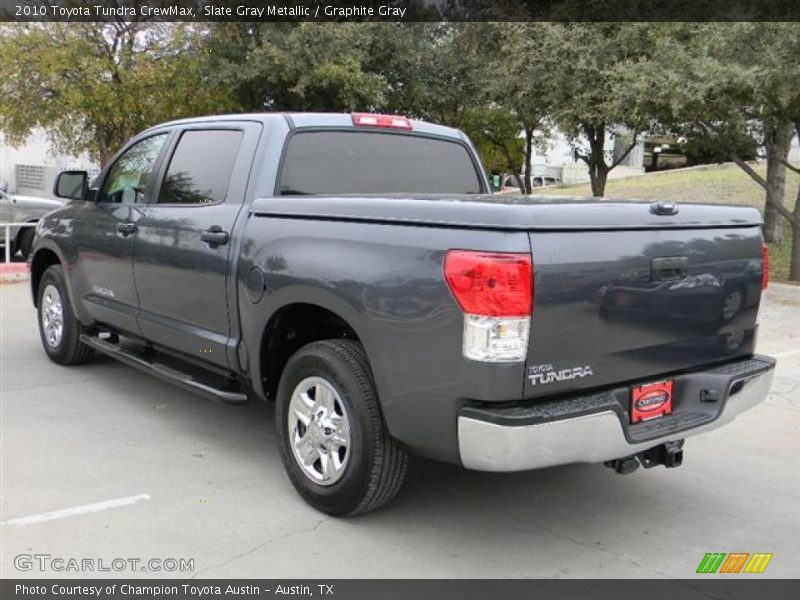 Slate Gray Metallic / Graphite Gray 2010 Toyota Tundra CrewMax