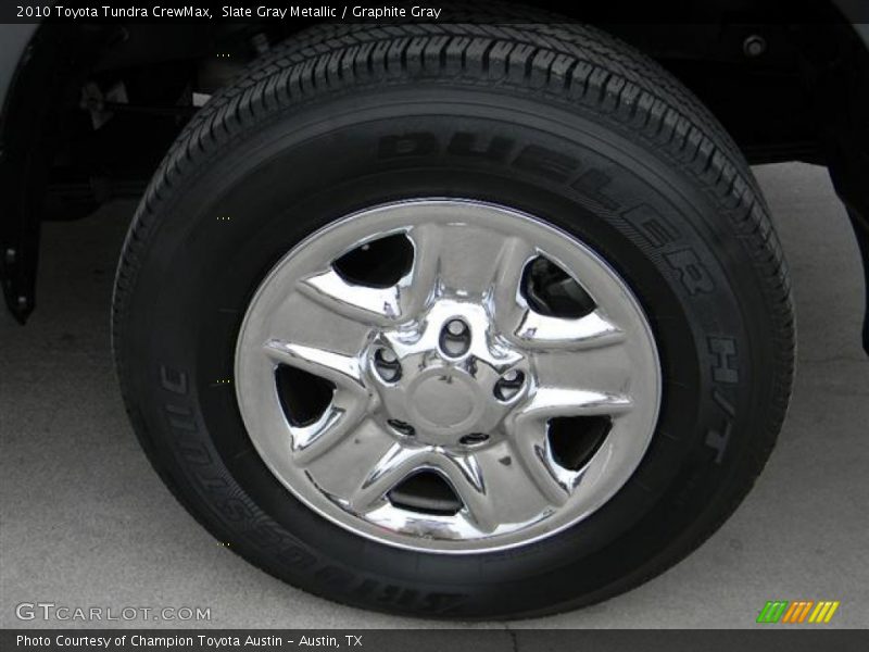 Slate Gray Metallic / Graphite Gray 2010 Toyota Tundra CrewMax