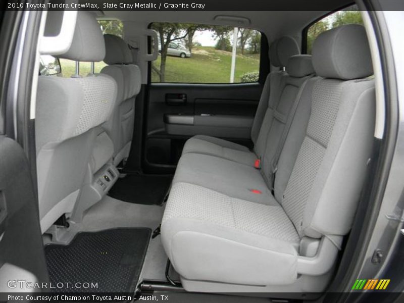 Slate Gray Metallic / Graphite Gray 2010 Toyota Tundra CrewMax