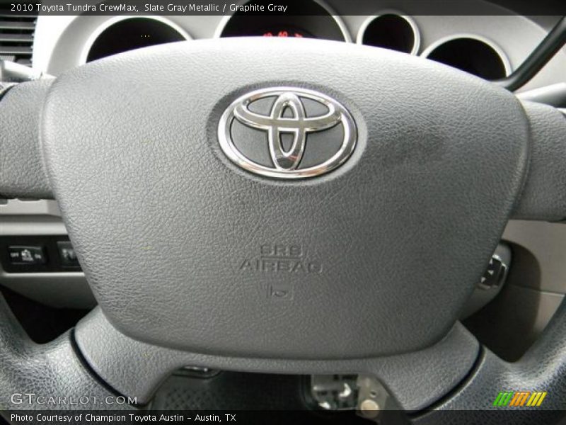 Slate Gray Metallic / Graphite Gray 2010 Toyota Tundra CrewMax