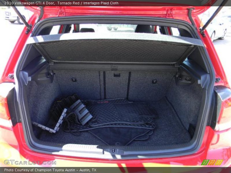 Tornado Red / Interlagos Plaid Cloth 2010 Volkswagen GTI 4 Door
