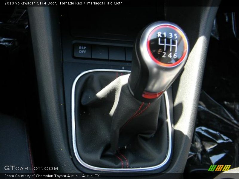  2010 GTI 4 Door 6 Speed Manual Shifter