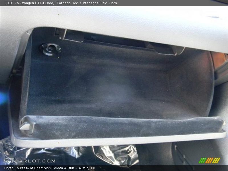 Tornado Red / Interlagos Plaid Cloth 2010 Volkswagen GTI 4 Door