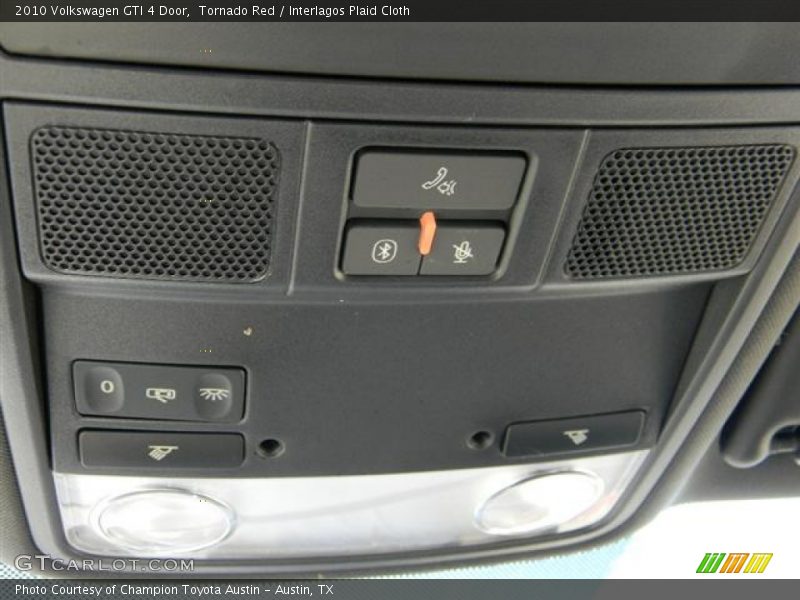 Tornado Red / Interlagos Plaid Cloth 2010 Volkswagen GTI 4 Door