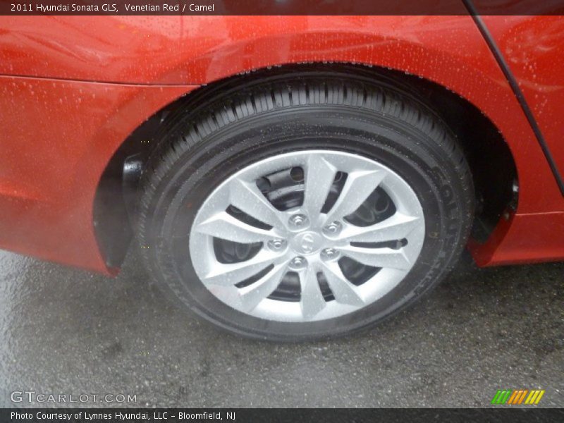 Venetian Red / Camel 2011 Hyundai Sonata GLS