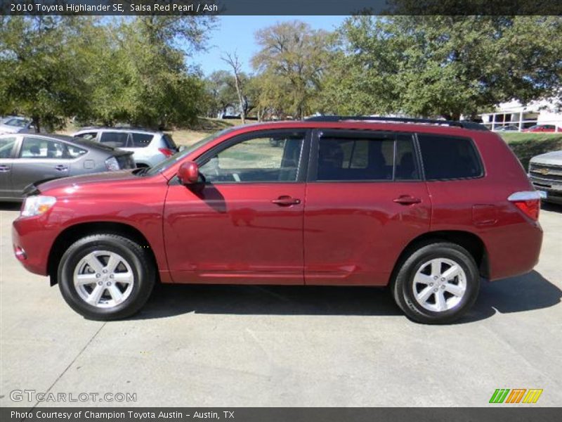  2010 Highlander SE Salsa Red Pearl
