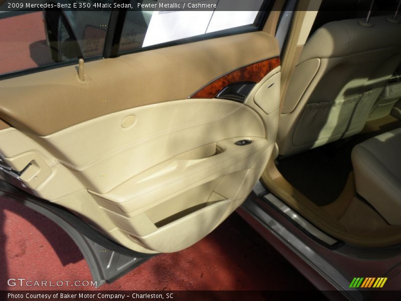 Pewter Metallic / Cashmere 2009 Mercedes-Benz E 350 4Matic Sedan