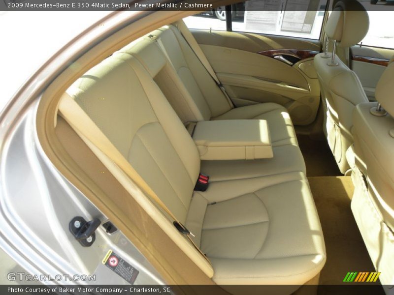 Pewter Metallic / Cashmere 2009 Mercedes-Benz E 350 4Matic Sedan