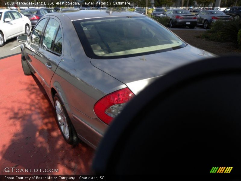 Pewter Metallic / Cashmere 2009 Mercedes-Benz E 350 4Matic Sedan