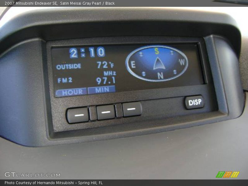 Satin Meisai Gray Pearl / Black 2007 Mitsubishi Endeavor SE