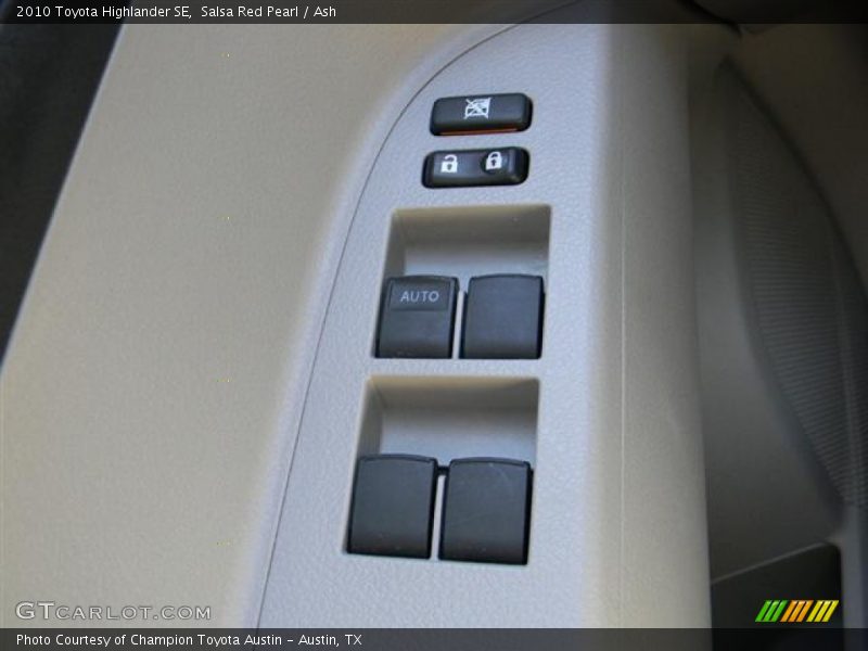 Salsa Red Pearl / Ash 2010 Toyota Highlander SE