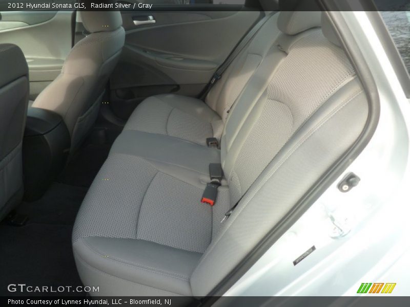 Radiant Silver / Gray 2012 Hyundai Sonata GLS