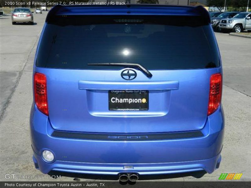 RS Murasaki Metallic / RS Black 2010 Scion xB Release Series 7.0