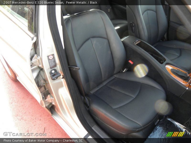 Pewter Metallic / Black 2007 Mercedes-Benz E 320 Bluetec Sedan