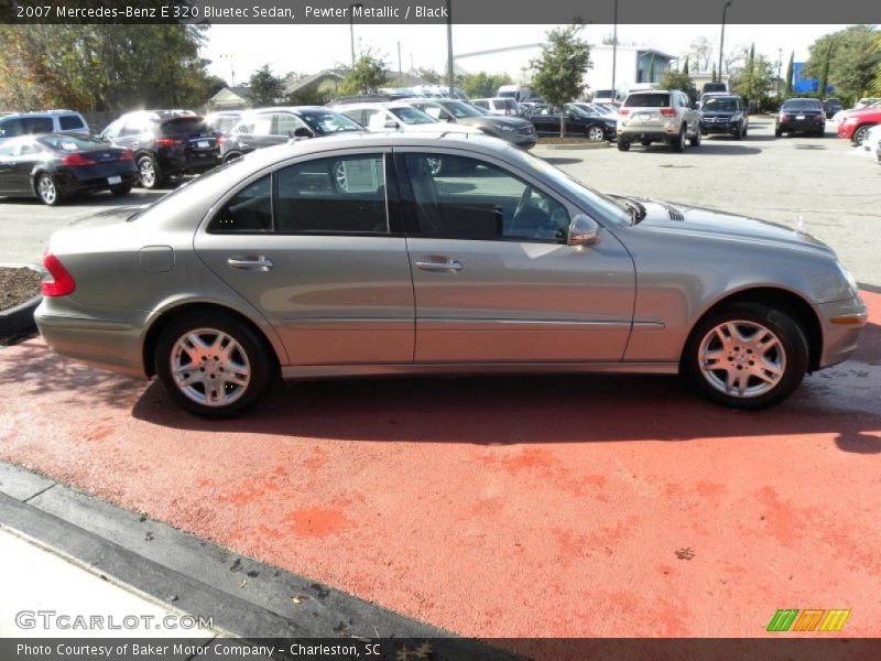 Pewter Metallic / Black 2007 Mercedes-Benz E 320 Bluetec Sedan
