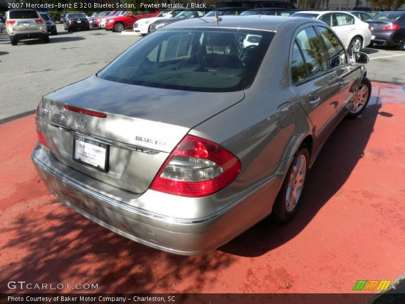 Pewter Metallic / Black 2007 Mercedes-Benz E 320 Bluetec Sedan