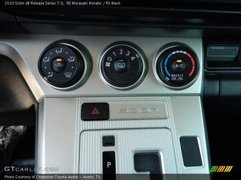 Controls of 2010 xB Release Series 7.0