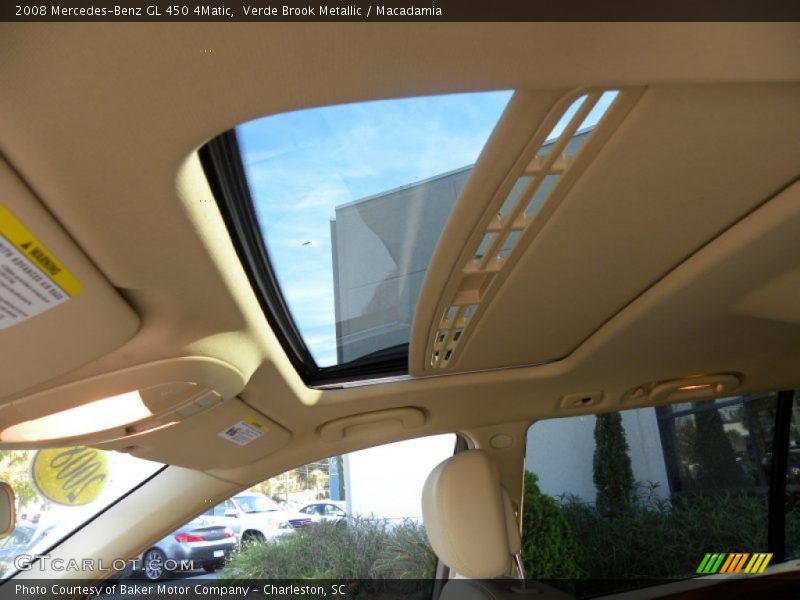 Verde Brook Metallic / Macadamia 2008 Mercedes-Benz GL 450 4Matic