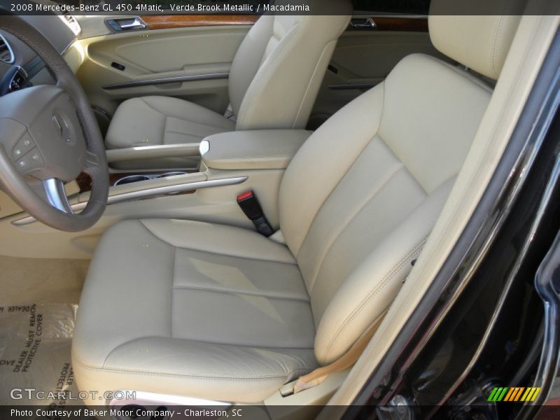 Verde Brook Metallic / Macadamia 2008 Mercedes-Benz GL 450 4Matic