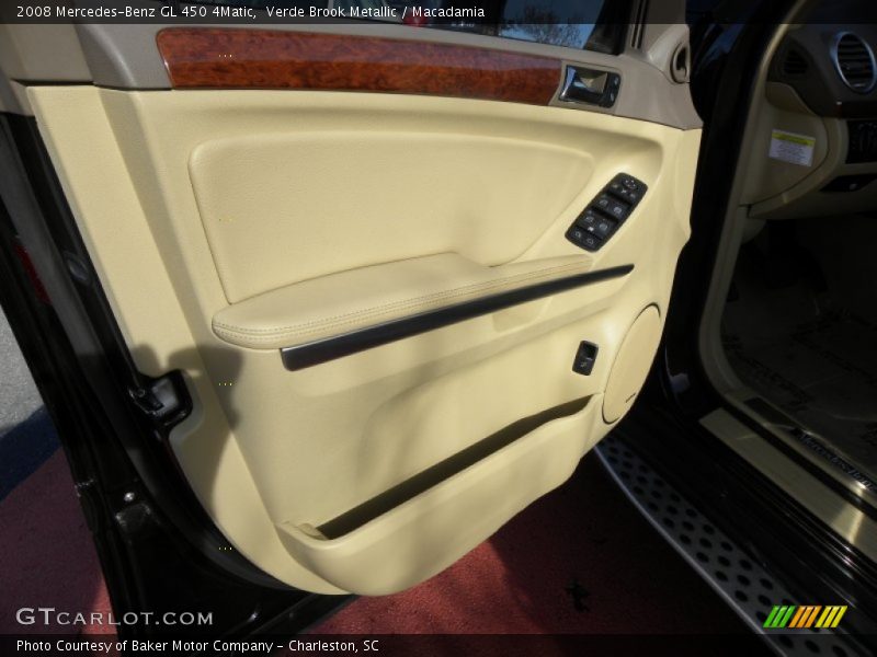 Verde Brook Metallic / Macadamia 2008 Mercedes-Benz GL 450 4Matic