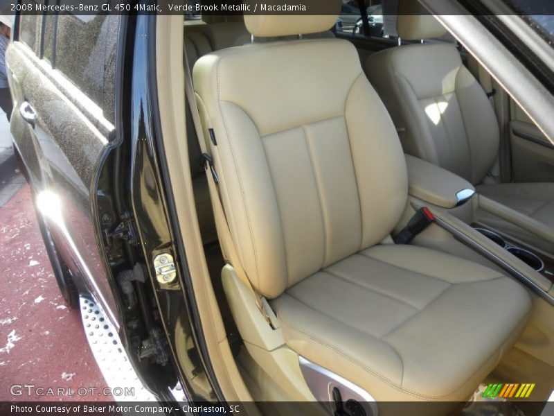 Verde Brook Metallic / Macadamia 2008 Mercedes-Benz GL 450 4Matic