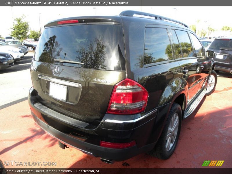 Verde Brook Metallic / Macadamia 2008 Mercedes-Benz GL 450 4Matic