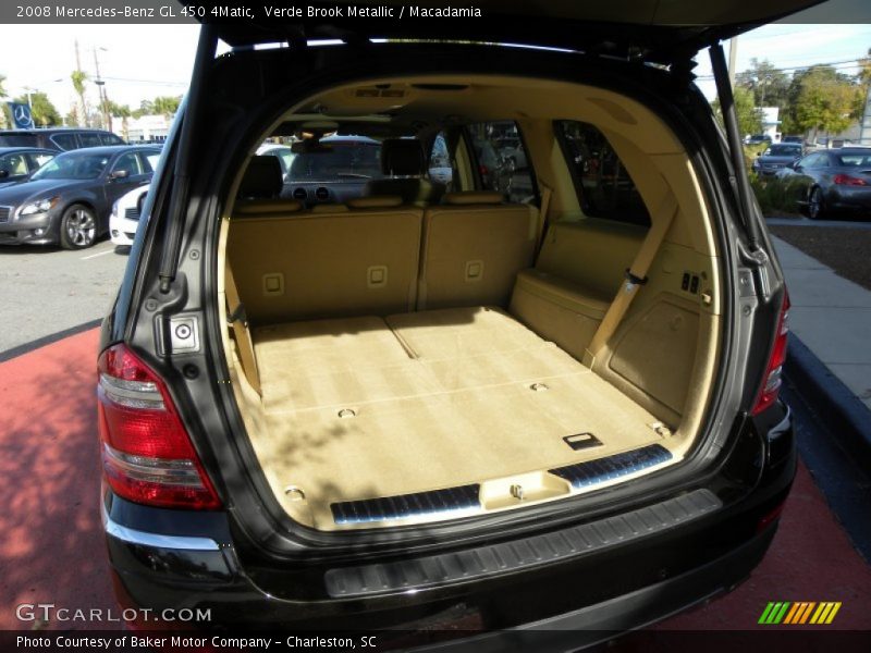 Verde Brook Metallic / Macadamia 2008 Mercedes-Benz GL 450 4Matic