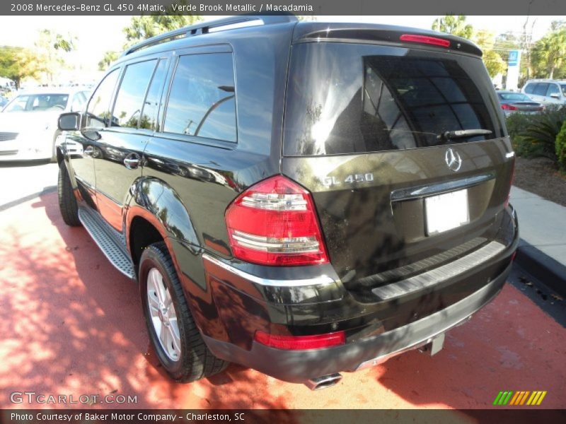 Verde Brook Metallic / Macadamia 2008 Mercedes-Benz GL 450 4Matic