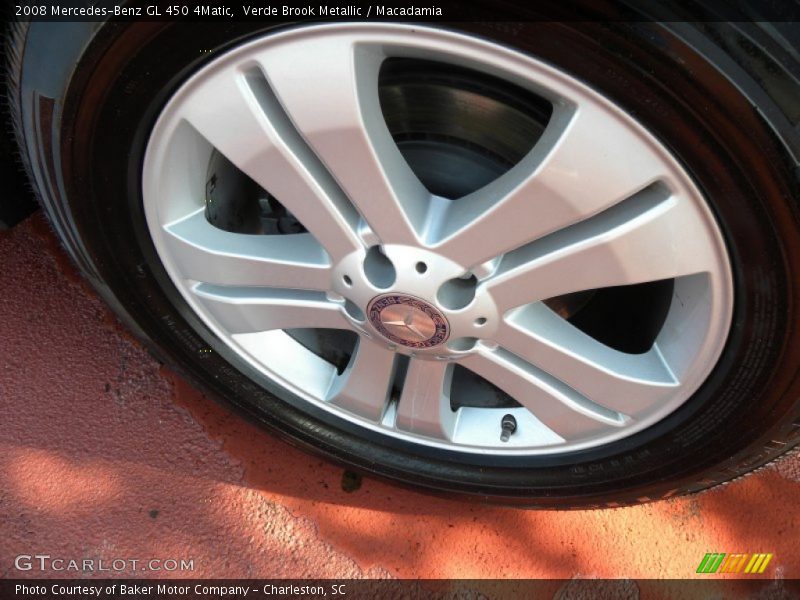 Verde Brook Metallic / Macadamia 2008 Mercedes-Benz GL 450 4Matic