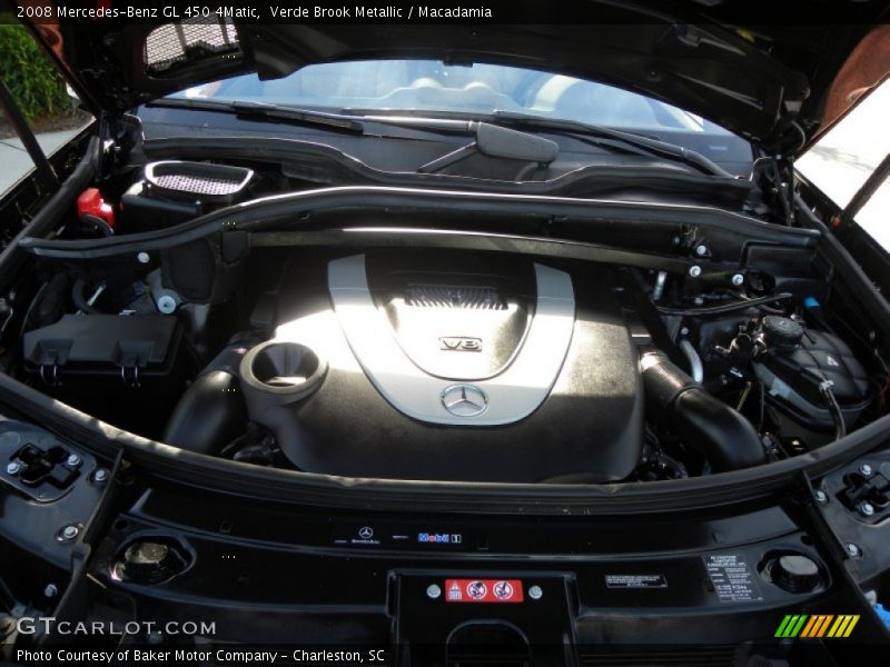 Verde Brook Metallic / Macadamia 2008 Mercedes-Benz GL 450 4Matic