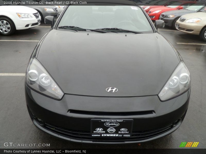 Black Pearl / GS Black Cloth 2008 Hyundai Tiburon GS