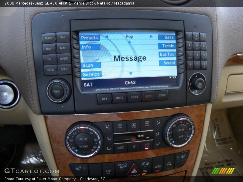 Verde Brook Metallic / Macadamia 2008 Mercedes-Benz GL 450 4Matic