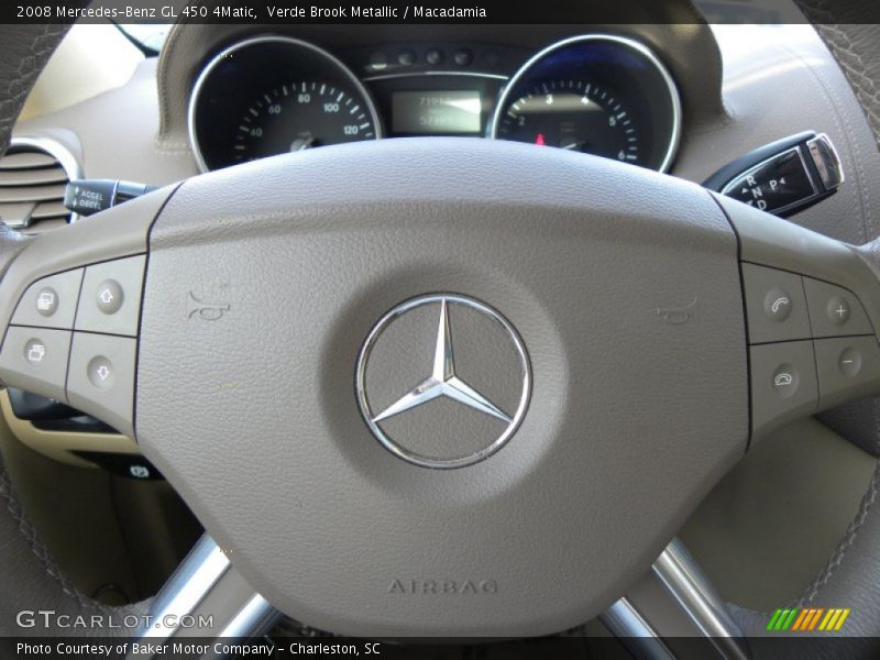 Verde Brook Metallic / Macadamia 2008 Mercedes-Benz GL 450 4Matic