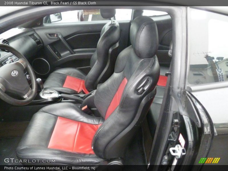 Black Pearl / GS Black Cloth 2008 Hyundai Tiburon GS