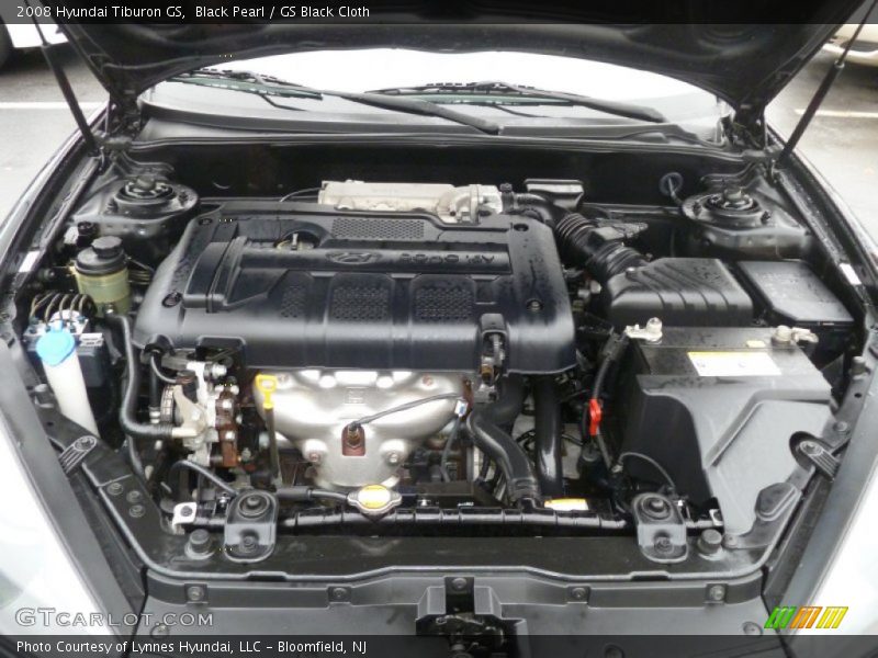 Black Pearl / GS Black Cloth 2008 Hyundai Tiburon GS