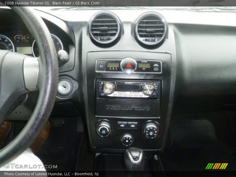 Black Pearl / GS Black Cloth 2008 Hyundai Tiburon GS