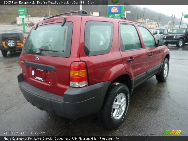 Redfire Metallic / Medium/Dark Flint Grey 2005 Ford Escape XLS