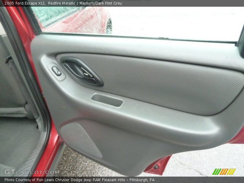 Redfire Metallic / Medium/Dark Flint Grey 2005 Ford Escape XLS