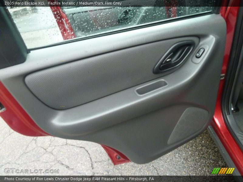 Redfire Metallic / Medium/Dark Flint Grey 2005 Ford Escape XLS