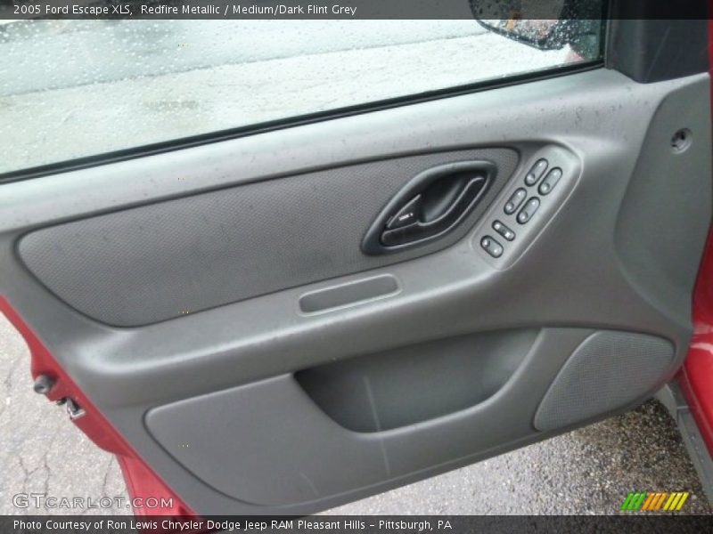 Redfire Metallic / Medium/Dark Flint Grey 2005 Ford Escape XLS