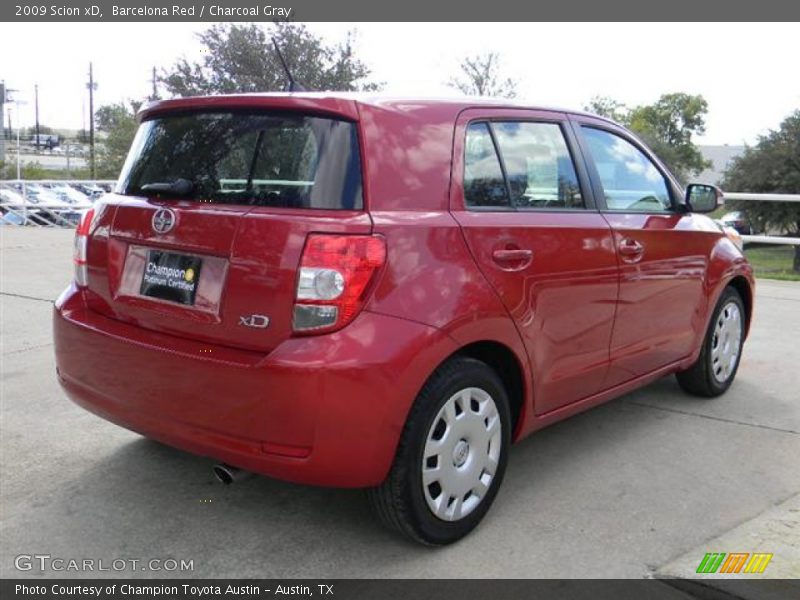 Barcelona Red / Charcoal Gray 2009 Scion xD