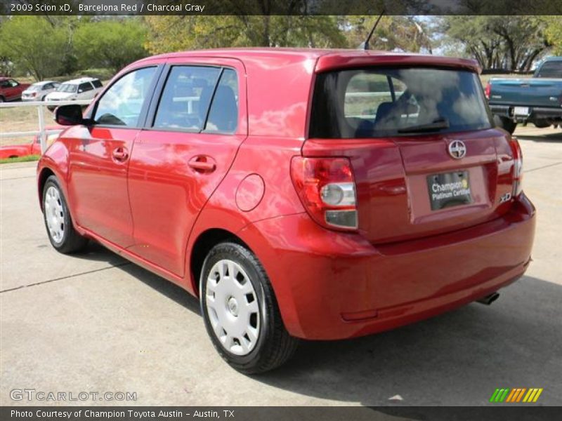 Barcelona Red / Charcoal Gray 2009 Scion xD