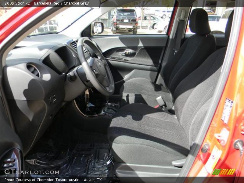 Barcelona Red / Charcoal Gray 2009 Scion xD