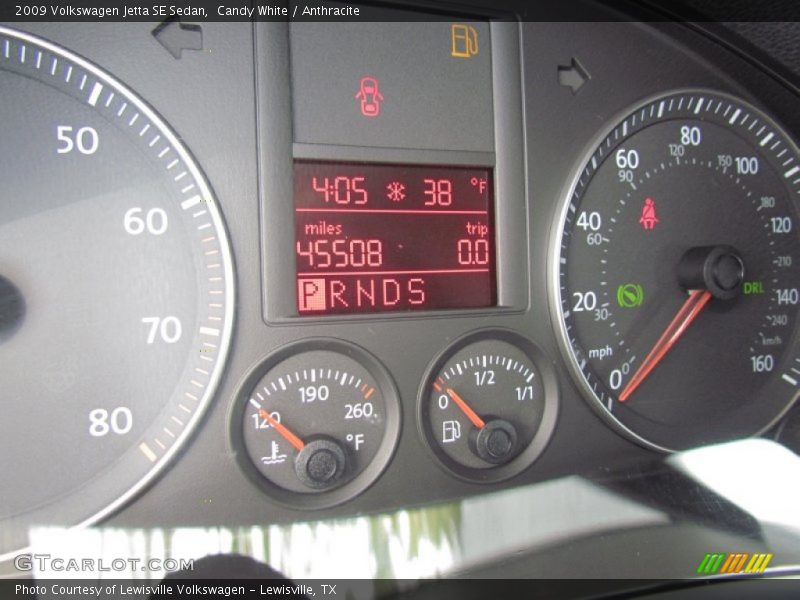 Candy White / Anthracite 2009 Volkswagen Jetta SE Sedan
