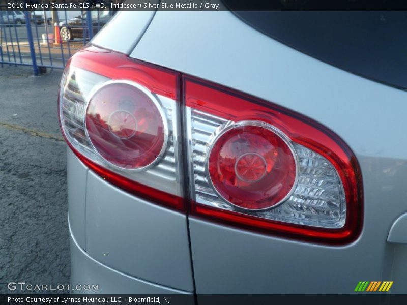 Irridescent Silver Blue Metallic / Gray 2010 Hyundai Santa Fe GLS 4WD