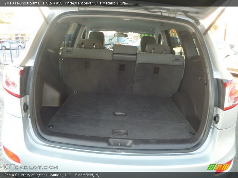 Irridescent Silver Blue Metallic / Gray 2010 Hyundai Santa Fe GLS 4WD